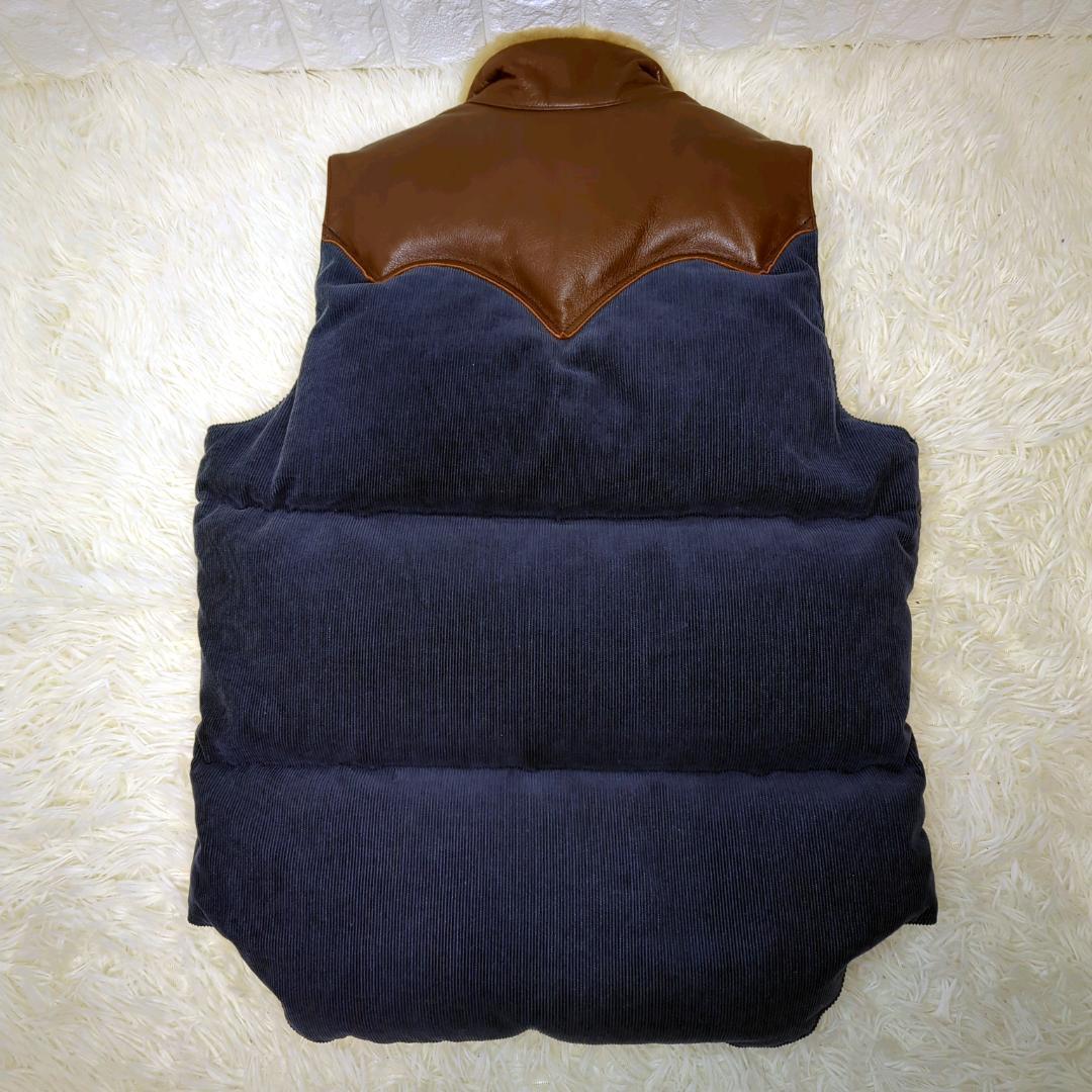 【限定品】ロッキーマウンテン　ダウンベスト　 スタッズ