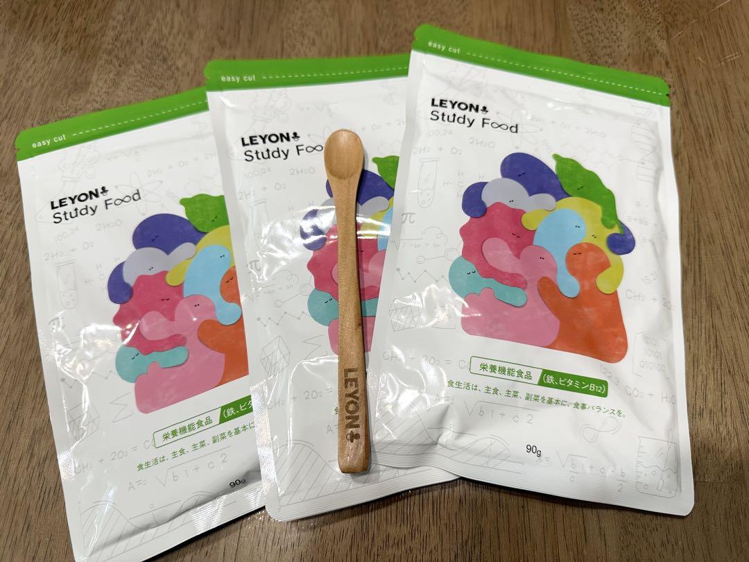 【新品未開封】LEYON studyfood 90g ×2 LEYON studyfood 3袋 (レヨンスタディフード) - メルカリ