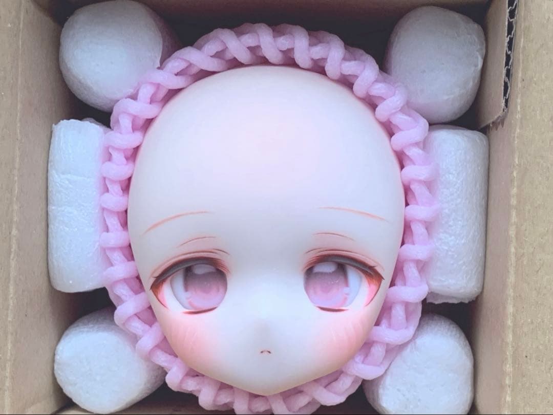 DDH-01 カスタムヘッド SW肌 セミホワイト アイ 小物 MDD DD