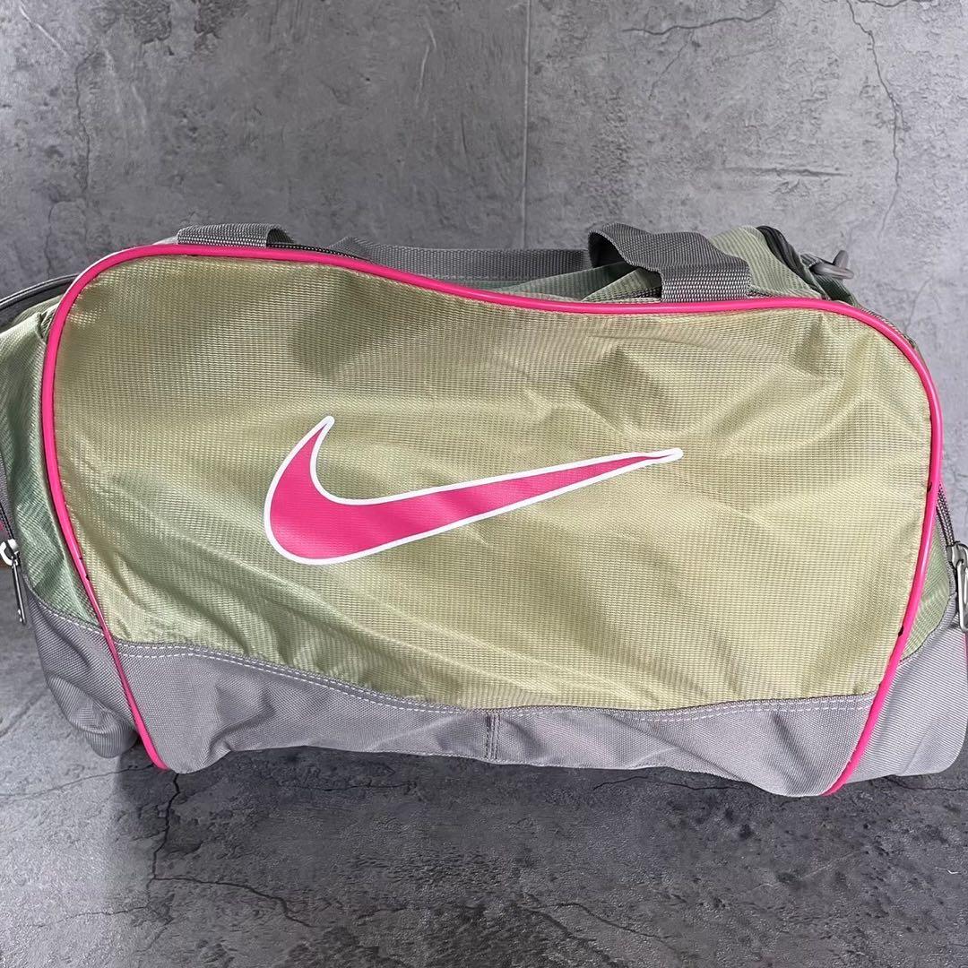 【NIKE】 ナイキ スポーツ ポケット 2way ロゴ ボストンバック