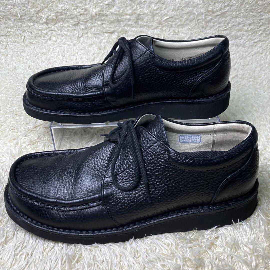 『美品』REGAL リーガルウォーカー　チロリアンシューズ　ビブラム　革靴　黒