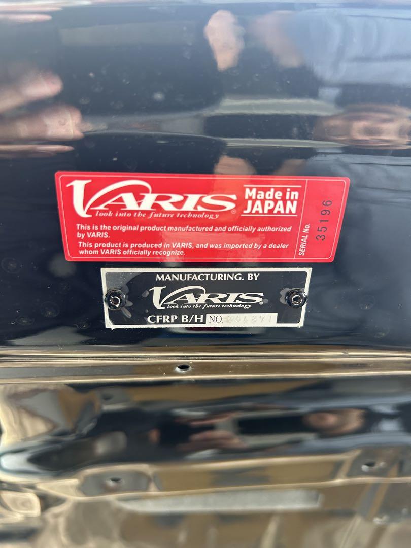 Varisカーボンファイバー ボンネット　スバル　WXR S-4