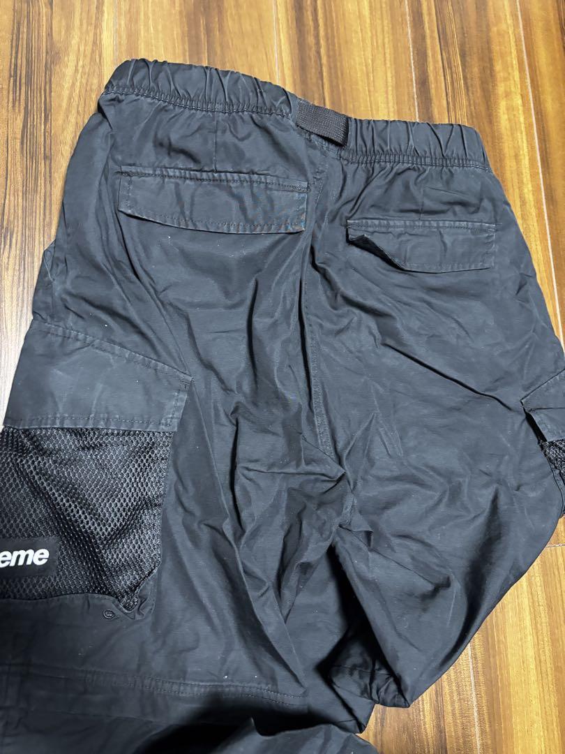 パンツ supreme Mesh Pocket Belted Cargo Pant