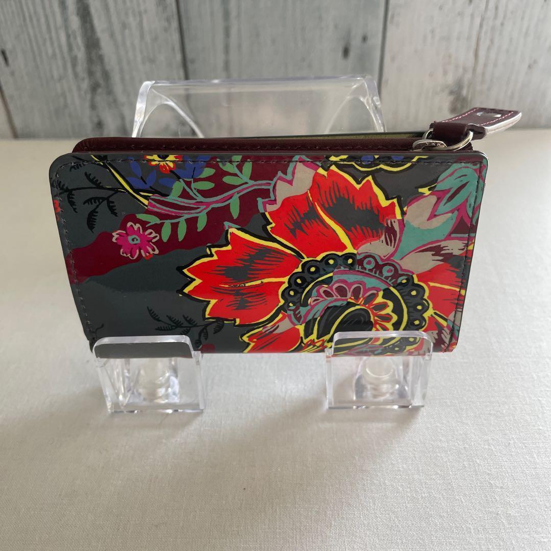 新品】ヴィヴィアンVivienneキーケース エナメル 花柄 オーブ
