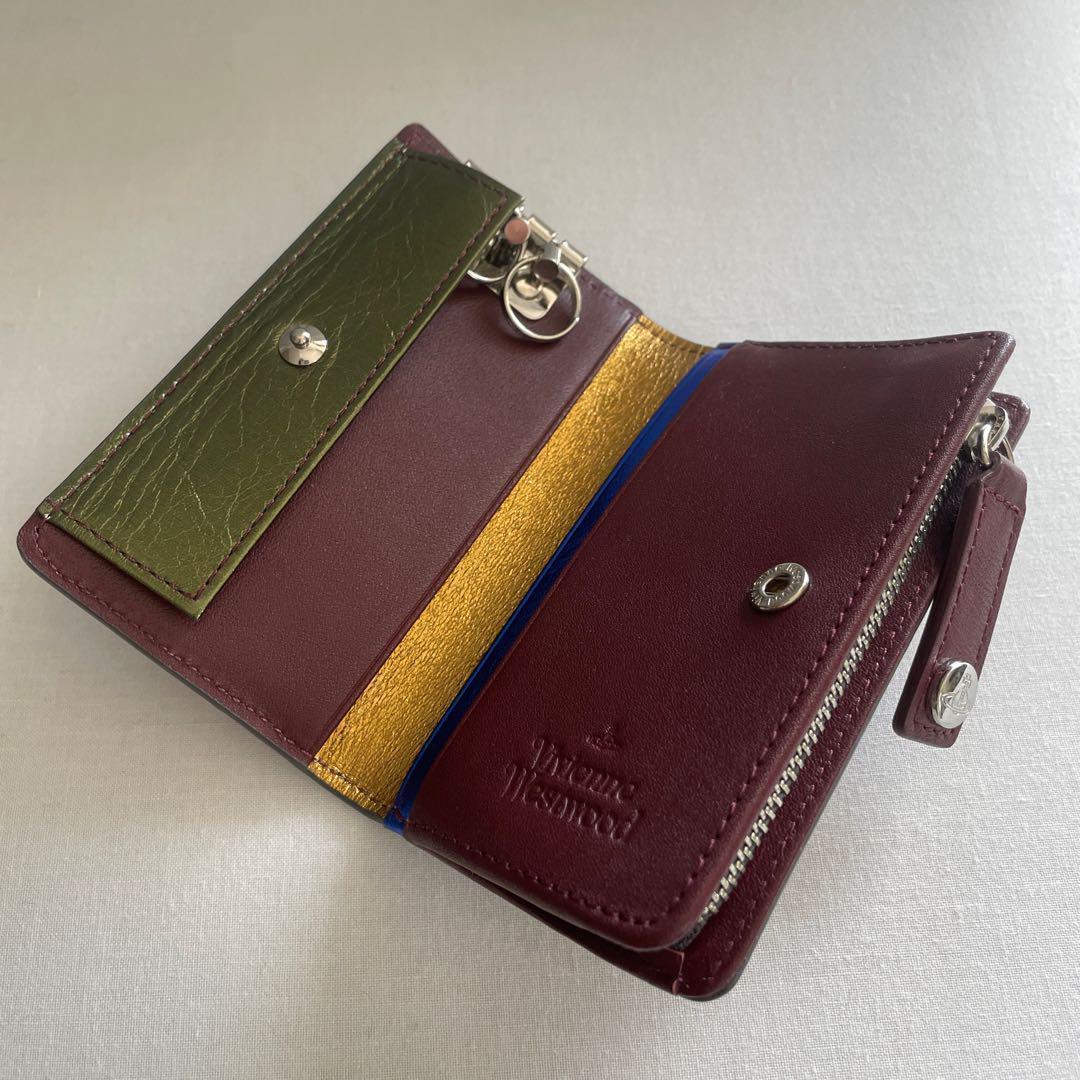 新品】ヴィヴィアンVivienneキーケース エナメル 花柄 オーブ
