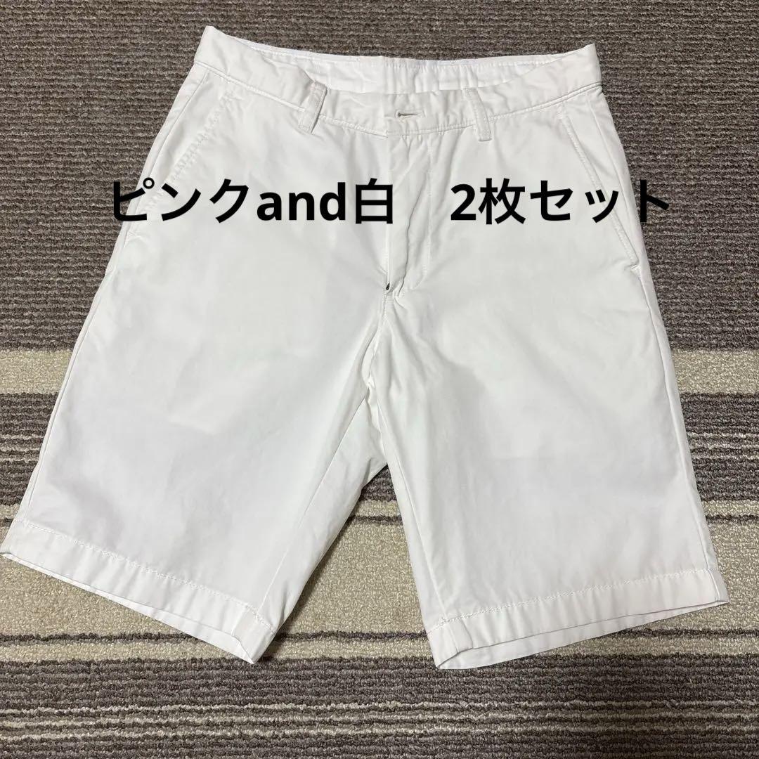 UNIQLO ホワイト ショートパンツ Sサイズ 68〜76cm - メルカリ