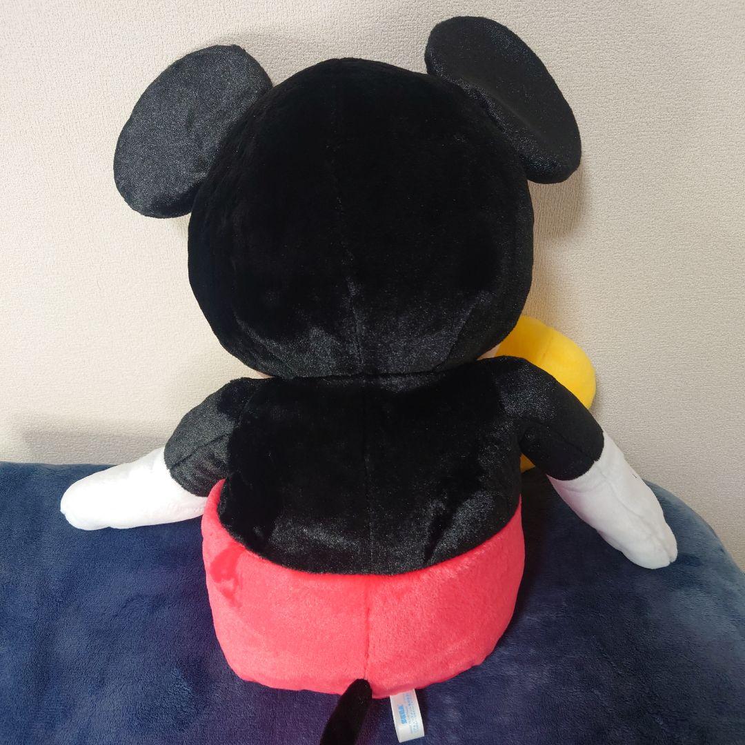 ディズニー ミッキーマウス グランデぬいぐるみ おすわりVer
