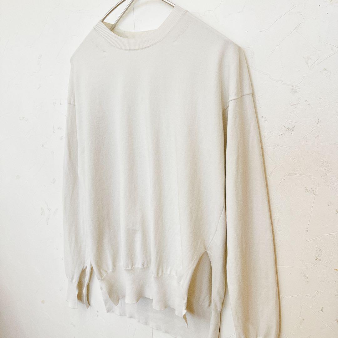 AURALEE コットン ニット カットソー