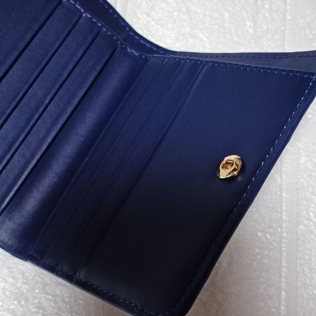 未使用✨️美品 シャイニングクロコダイル コンパクトウォレット 財布 本革 未使用✨️美品 シャイニングクロコダイル コンパクトウォレット 財布 本革