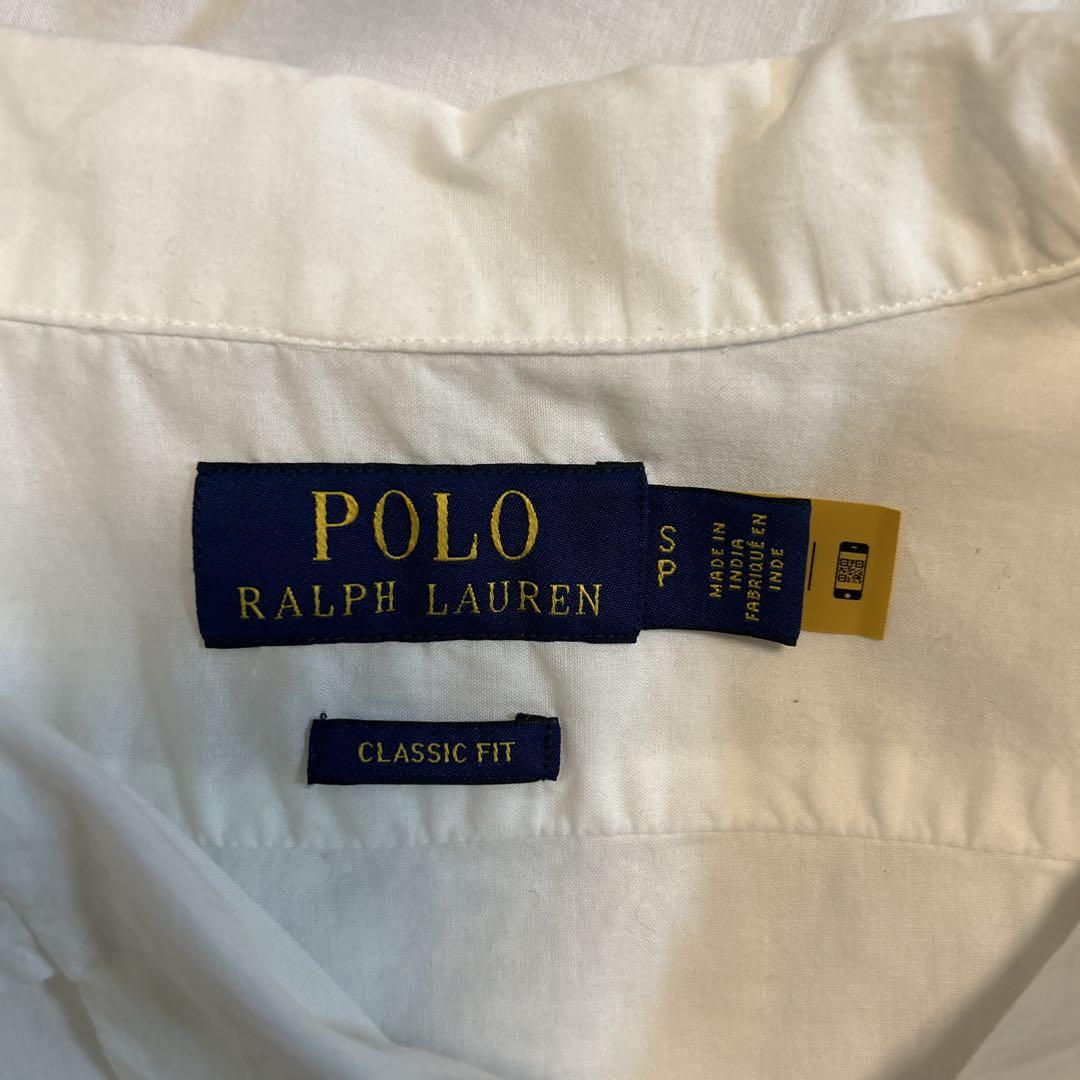 Polo Ralph Lauren 半袖 オープンカラーシャツ 開襟 ホワイト