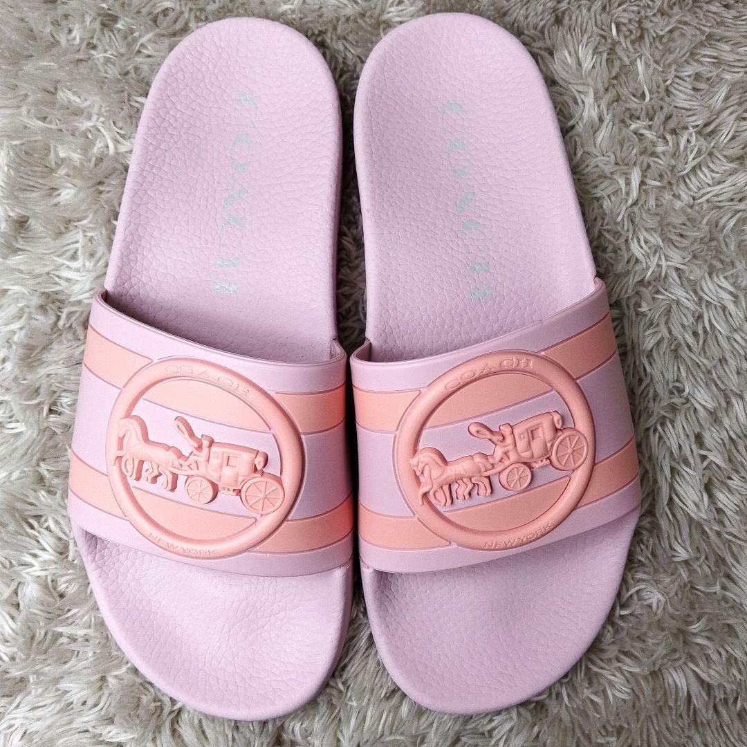 【COACH】ウリ スポーツ スライド Coach(コーチ)ULI SPORT SLIDE ウリ スポーツ スライド - 靴割引