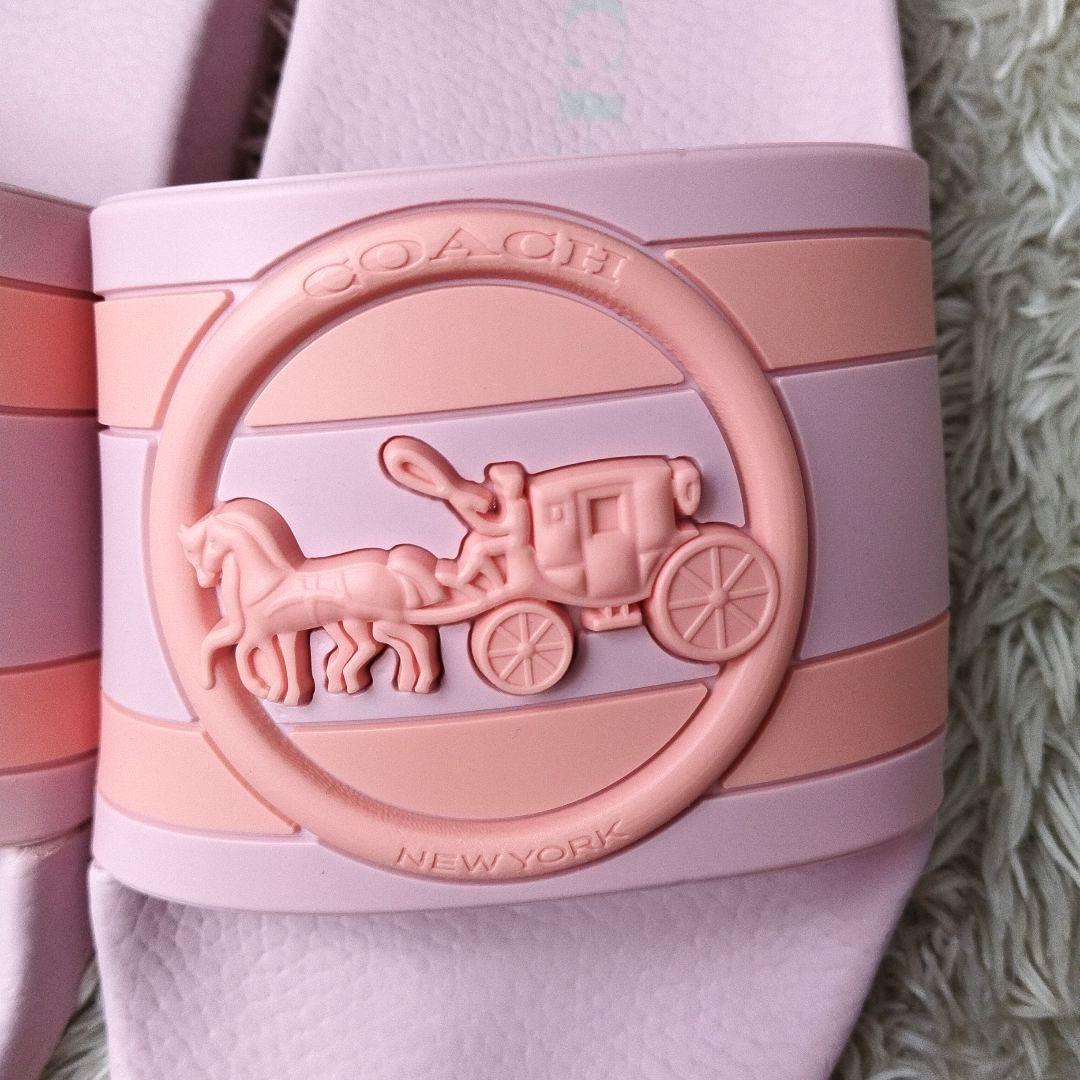 【COACH】ウリ スポーツ スライド Coach(コーチ）ULI SPORT SLIDE ウリ スポーツ スライド - 靴割引