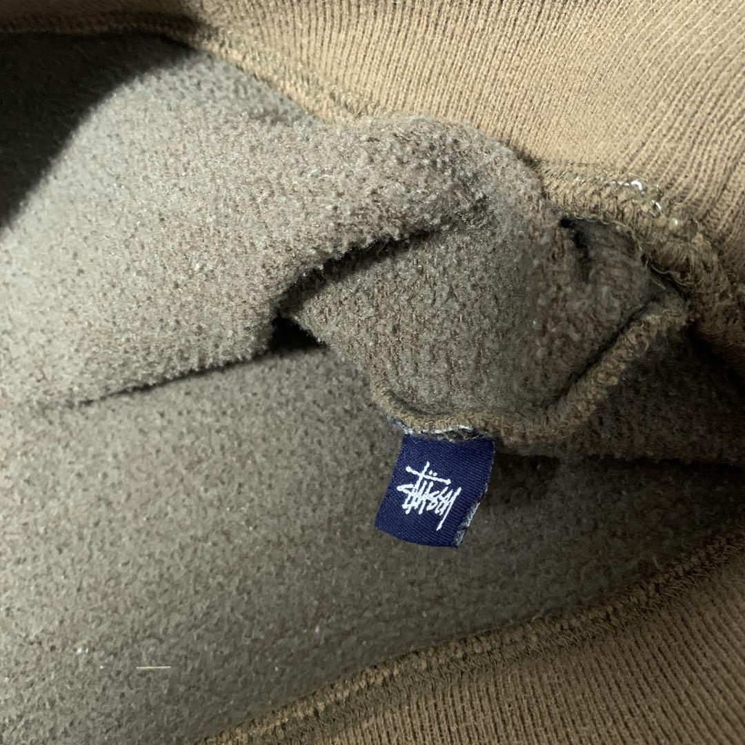 【希少/90s紺タグ】Stussy オールドステューシー ワッペンロゴパーカー