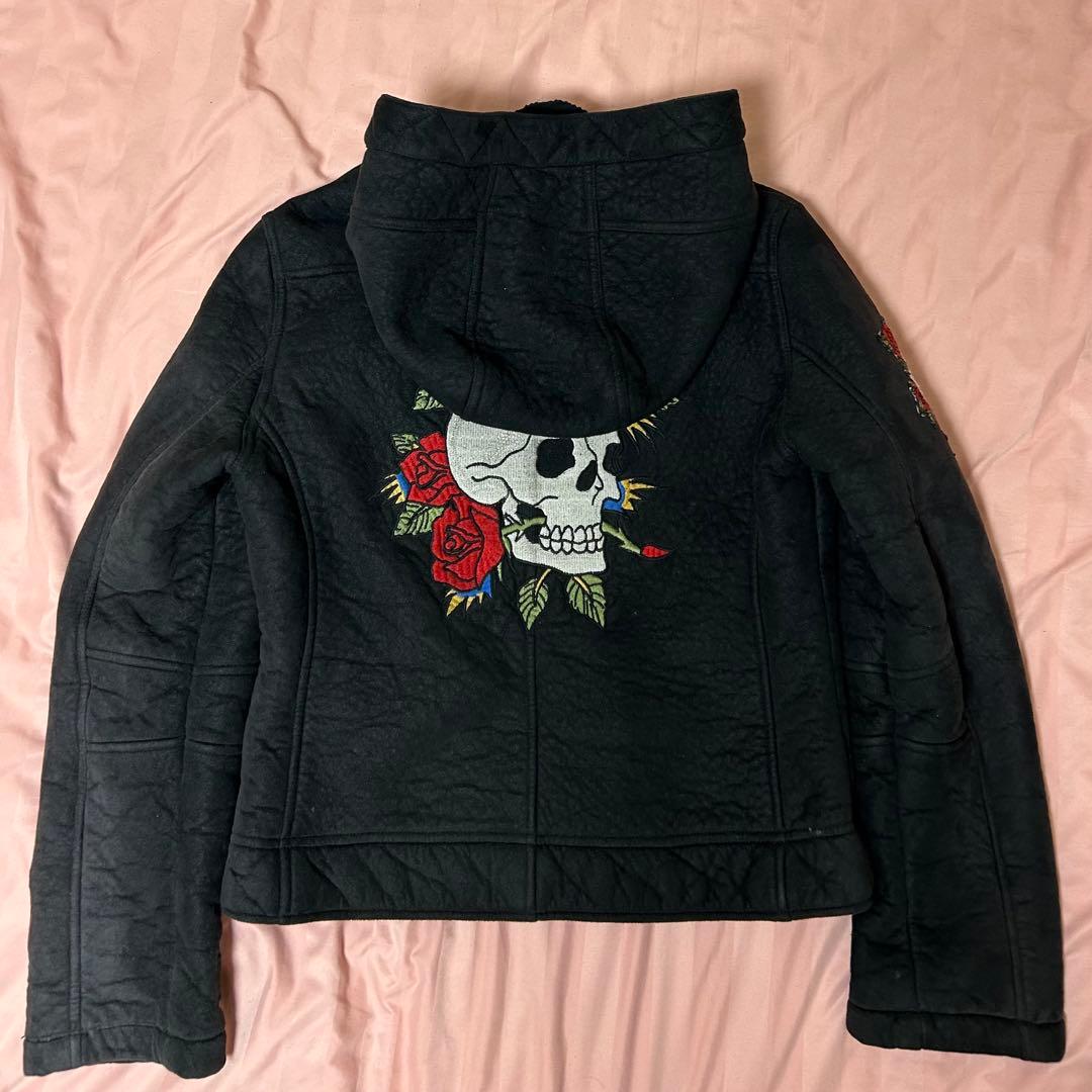 エドハーディーブルゾン y2k ロック系 ギャル系 エドハーディーブルゾン y2k ロック系 ギャル系