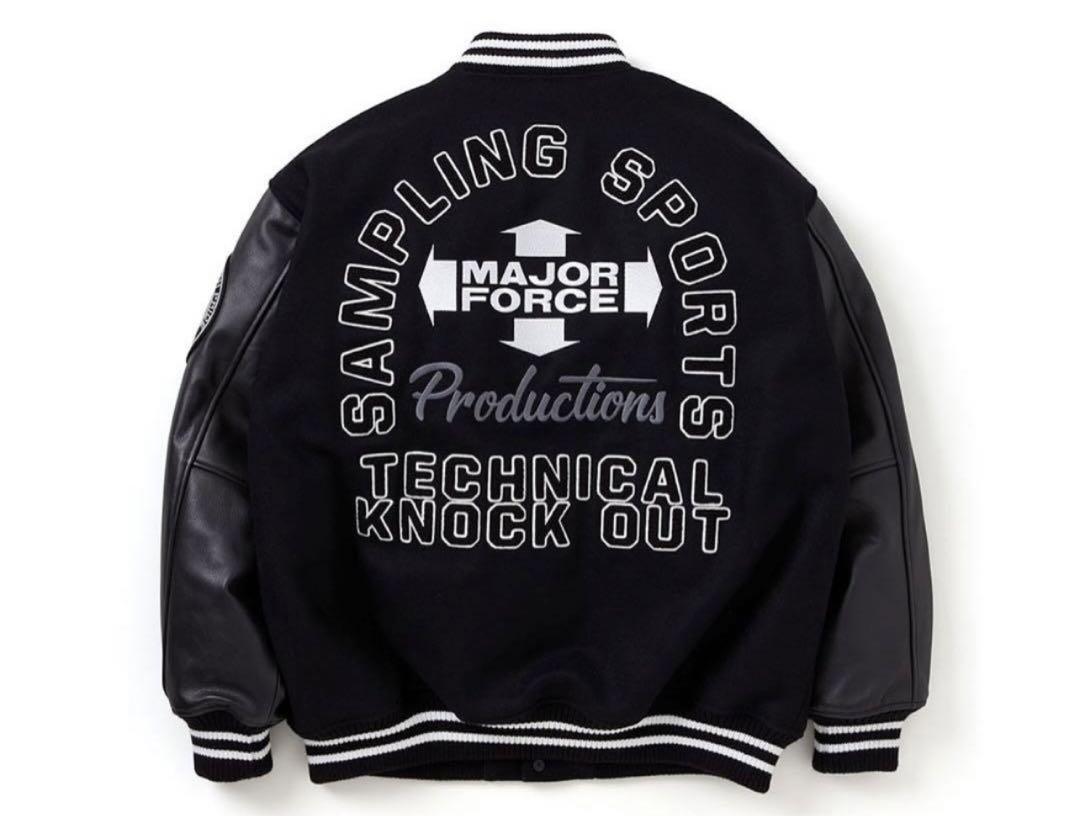 NEIGHBORHOOD ブラック スタジャン NEIGHBORHOOD × MAJOR FORCE スタジャン