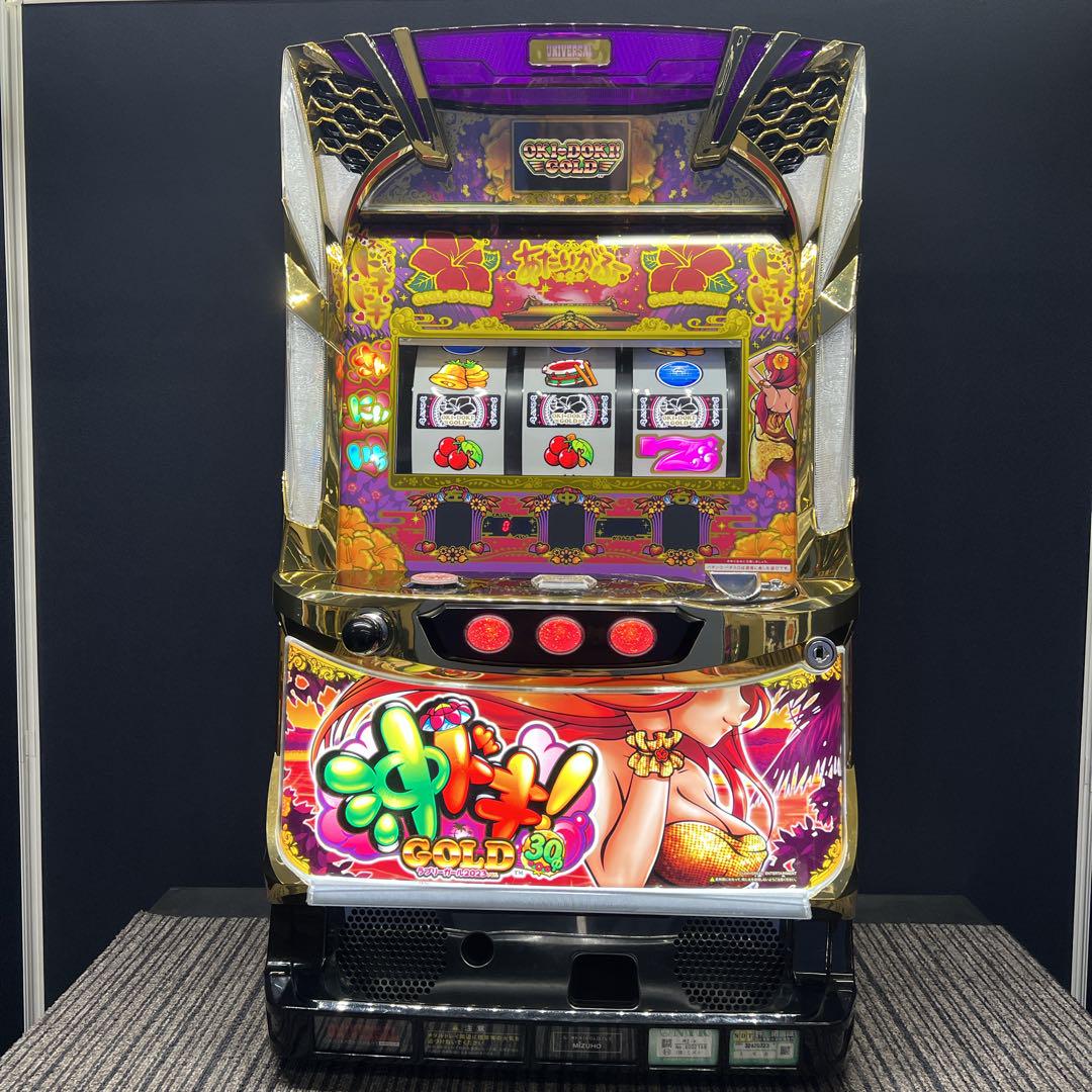 沖ドキ！ゴールド　ラブリーガール2023Ver 実機　コイン不要機付　送料無料