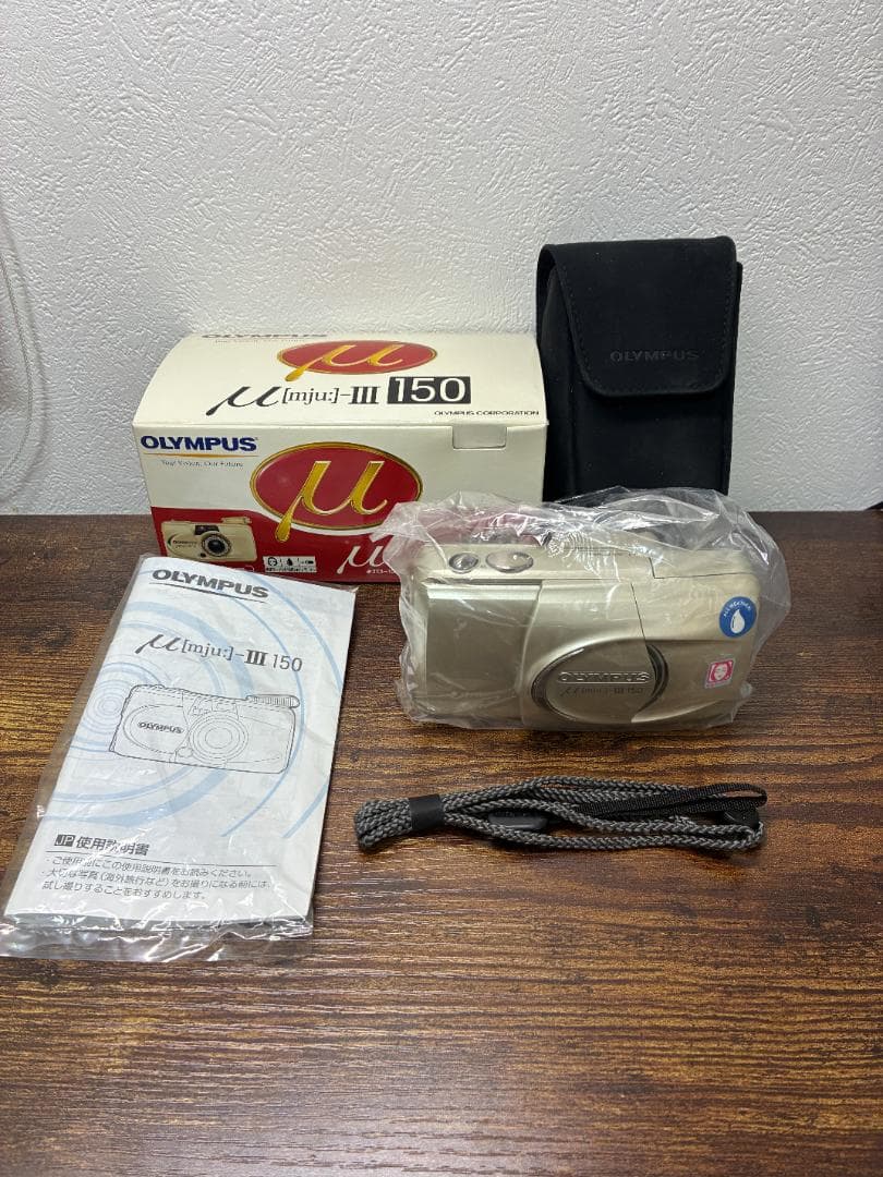 OLYMPUS μ-III 150 フィルムカメラ 動作良好 付属品多数 - メルカリ