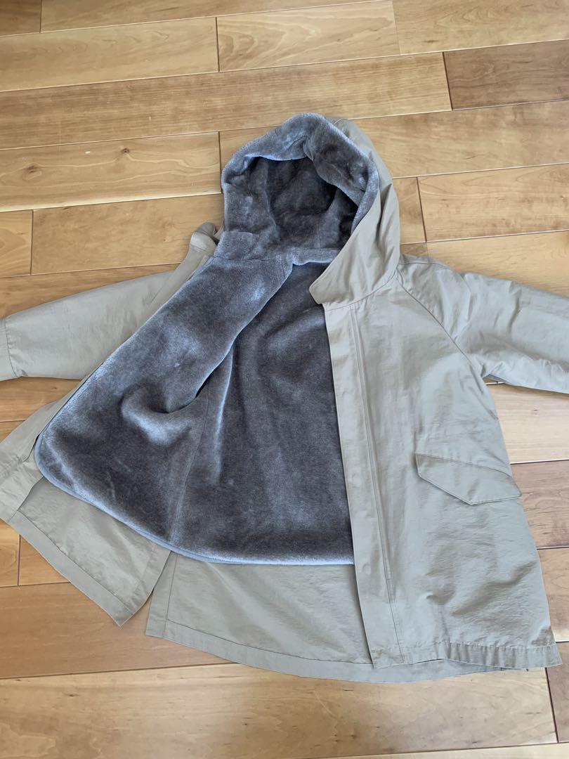 BEAUTY&YOUTH UNITED ARROWSグログランフードミドルコート BEAUTY&YOUTH UNITED ARROWS - BY グログランフードミドルコート