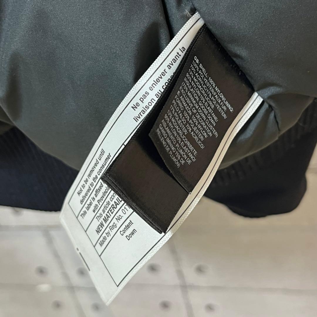 【US規格】【極美品】ノースフェイス　ゴッサムジャケット　ダウン　ブラック　S