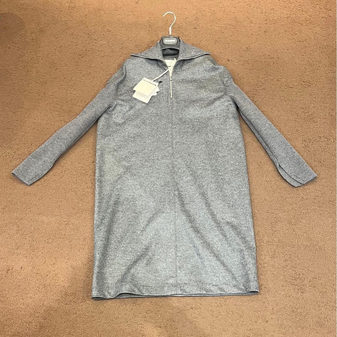 JILSANDER ハーフジップワンピース