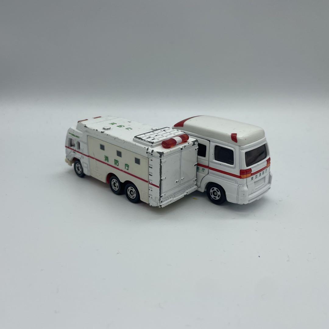 トミカ 救急車セット レア 絶版 廃盤 ミニカー - メルカリ