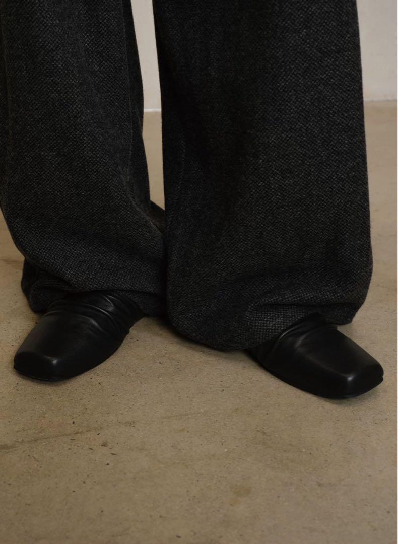 leather shoes slipon