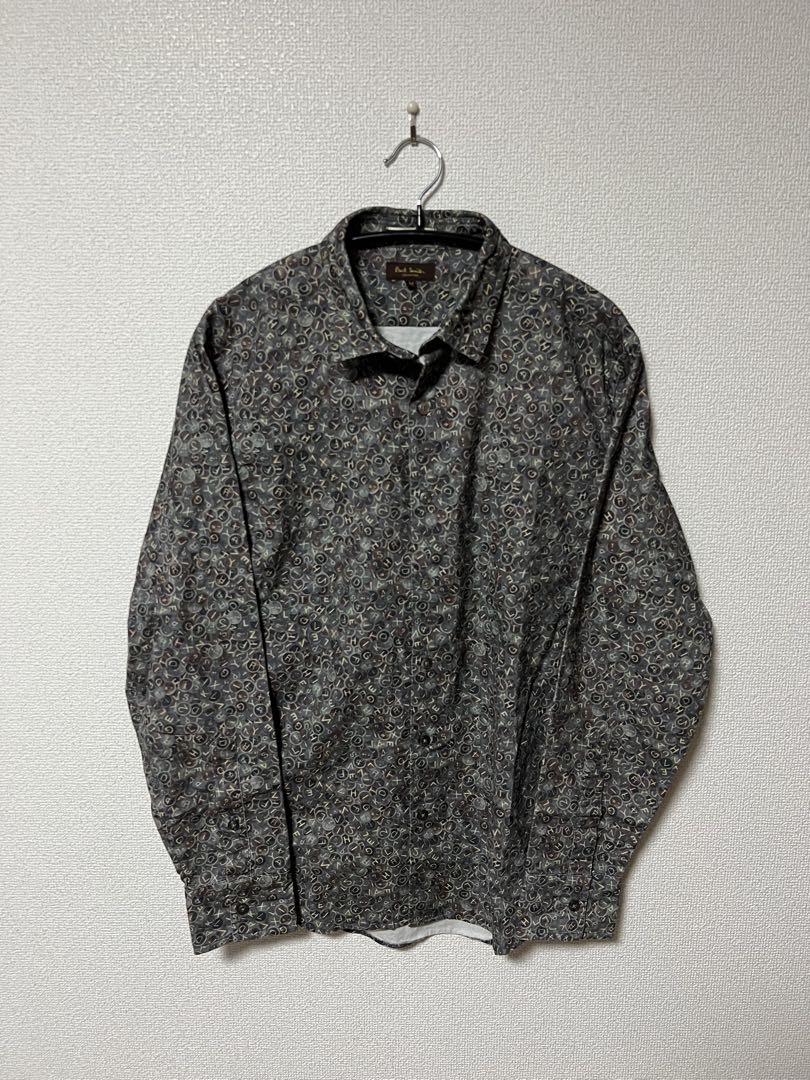 【Paul Smith COLLECTION】タイプライターキープリントシャツ