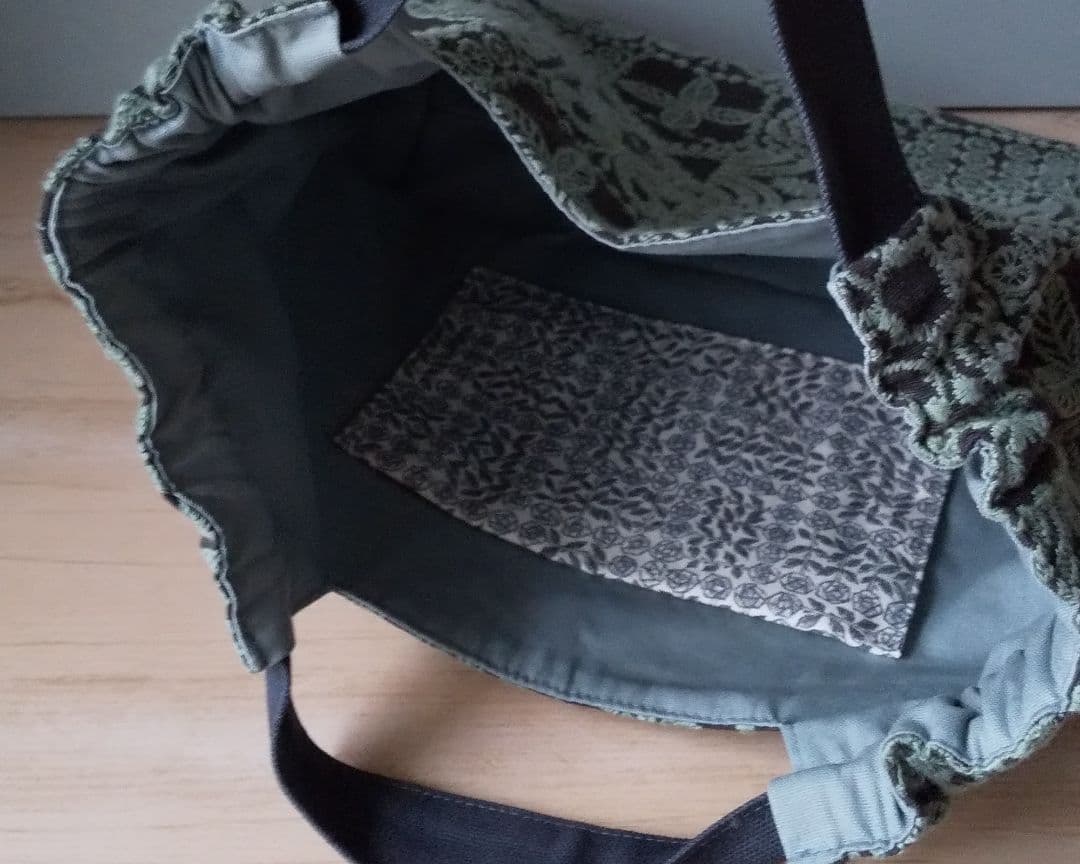 バッグ(女性用) ミナペルホネンハンドメイドシャーリングバッグ