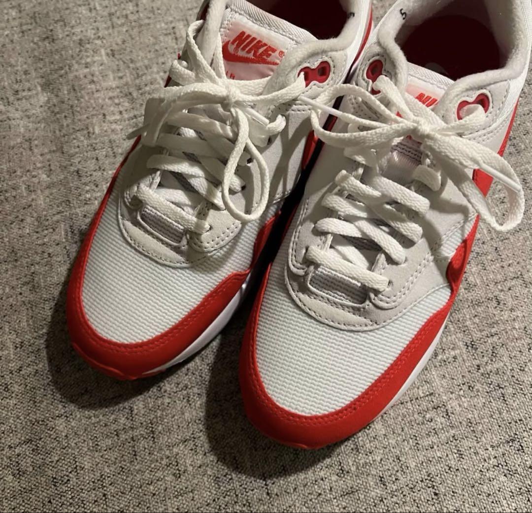 Nike Air Max 1 ホワイト/レッド
