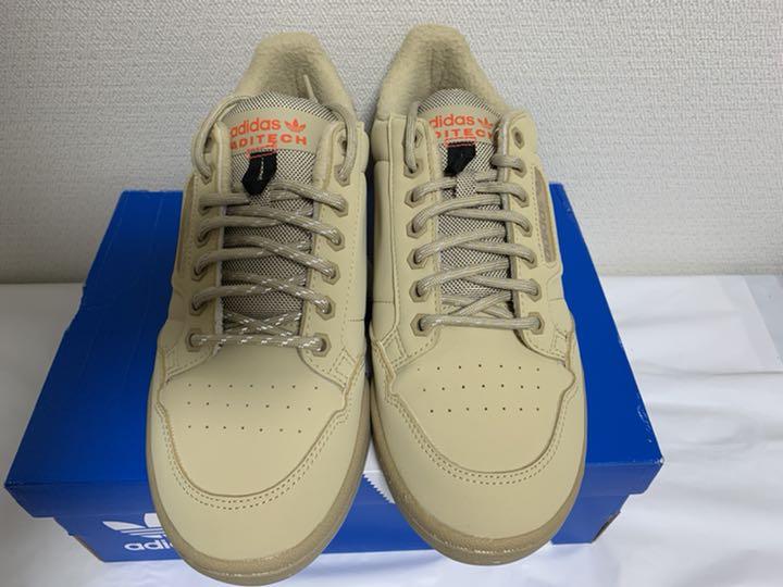 新品 コンチネンタル 80 ベージュ cgIZz-m68265861401 27㎝ アディダス 安い超激得
