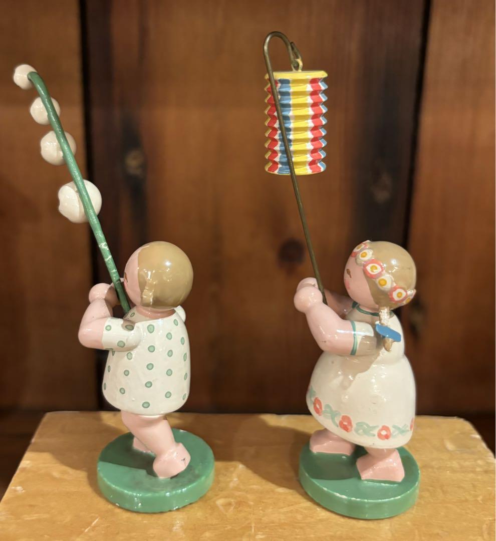 ヴェント&キューン Wendt&Kühn ドイツ エルツ 工芸 木製 人形