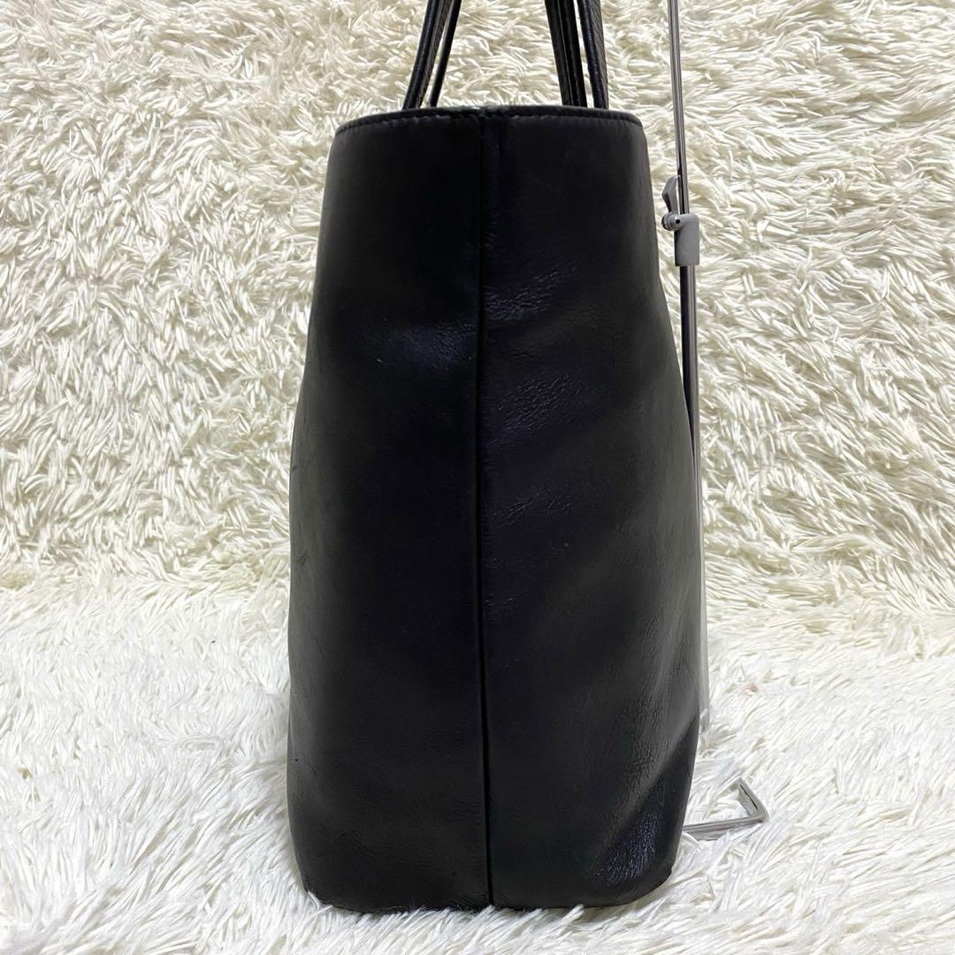 【美品✨】ユナイテッドアローズ ファンクショナルレザートートバッグ 黒