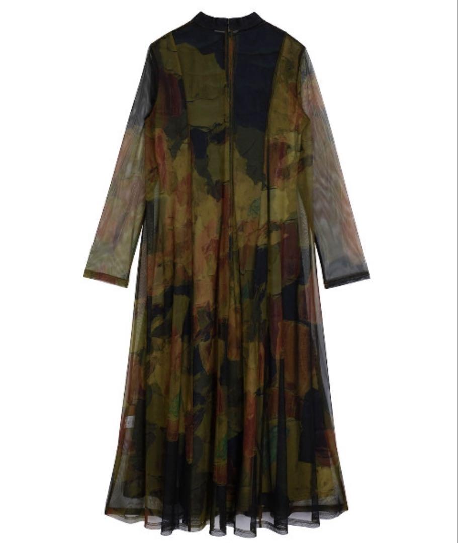 AMERIVINTAGE UND GYPSUM ART DRESS カーキ
