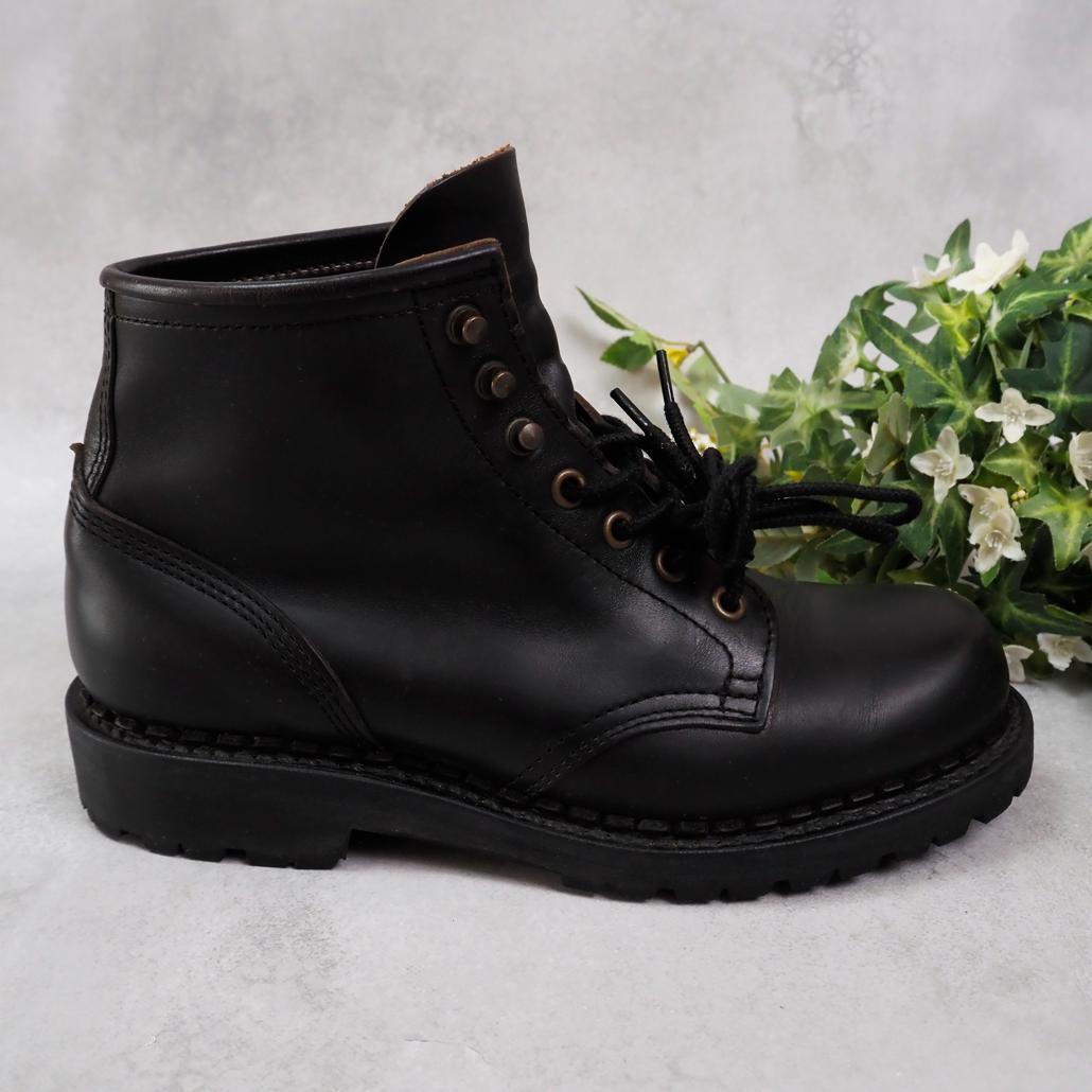 安藤製靴 FUNCTION PULSE OR-6 (Black) 茶芯 ブーツ
