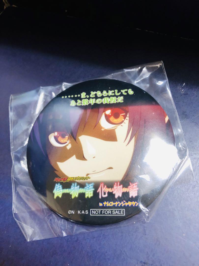 【冬バーゲン★特別送料無料！】 化物語 偽物語 物語シリーズ ナンジャタウン 缶バッジ 神原駿河 ピンズ・ピンバッジ・缶バッジ