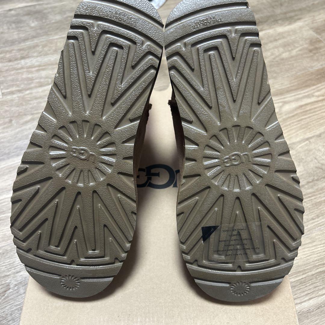 UGG ブラウン ムートンブーツ ショート　24cm
