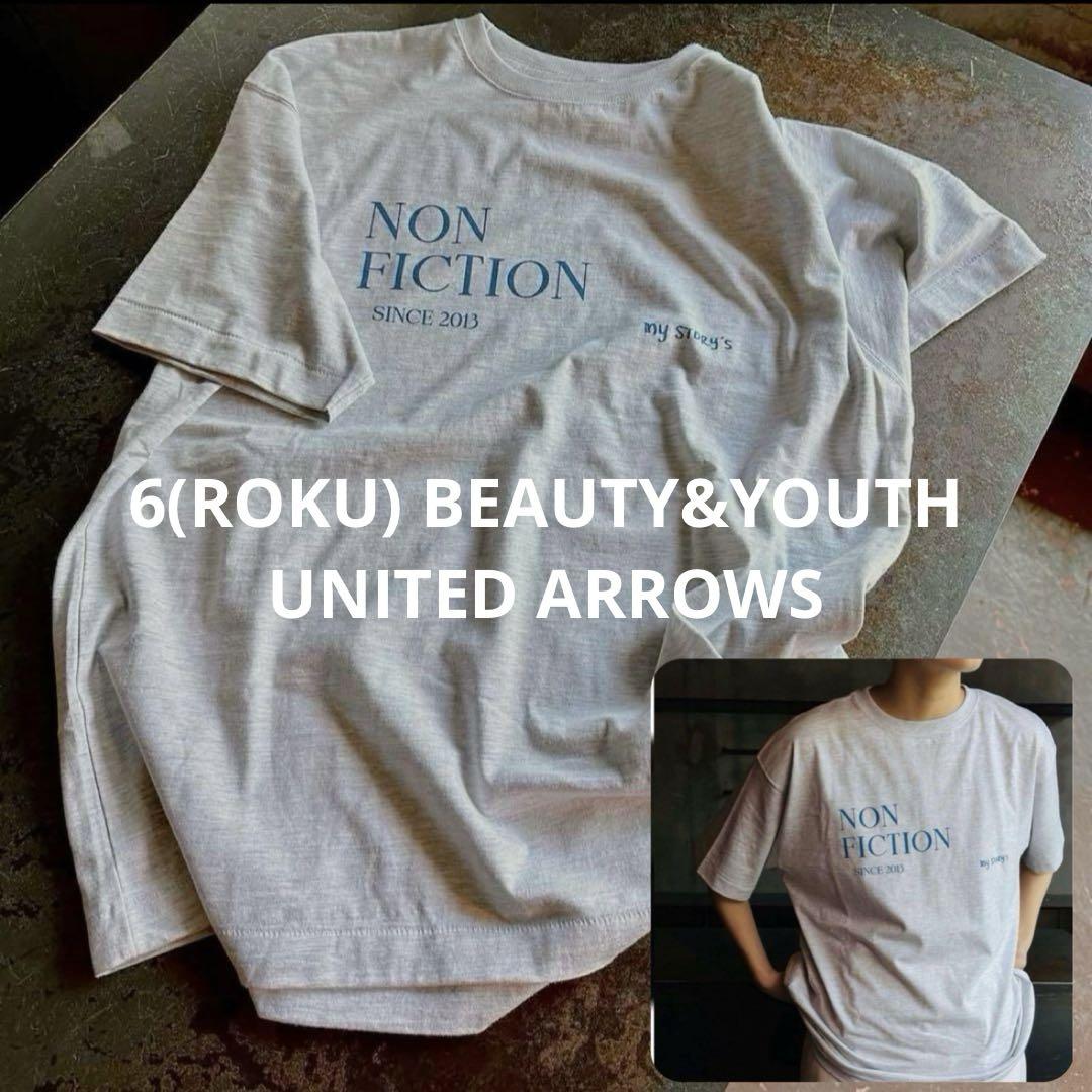 roku 6】ノベルティ Tシャツ 非売品 ロゴT FREE ユニセックス