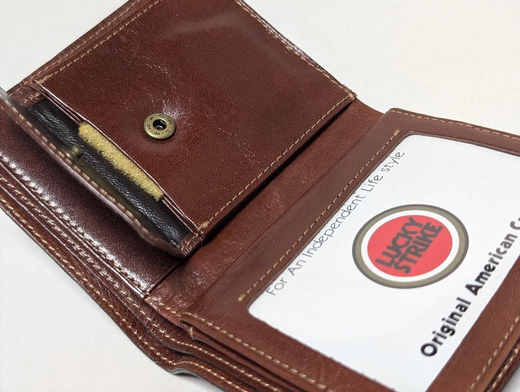 【新品未使用品】LUCKY STRIKE 財布　ラッキーストライク 二つ折り財布