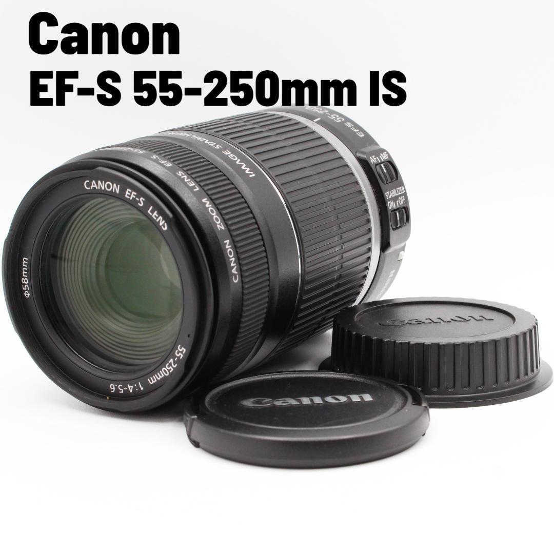 人気&定番の望遠レンズ！Canon EF-S 55-250mm IS