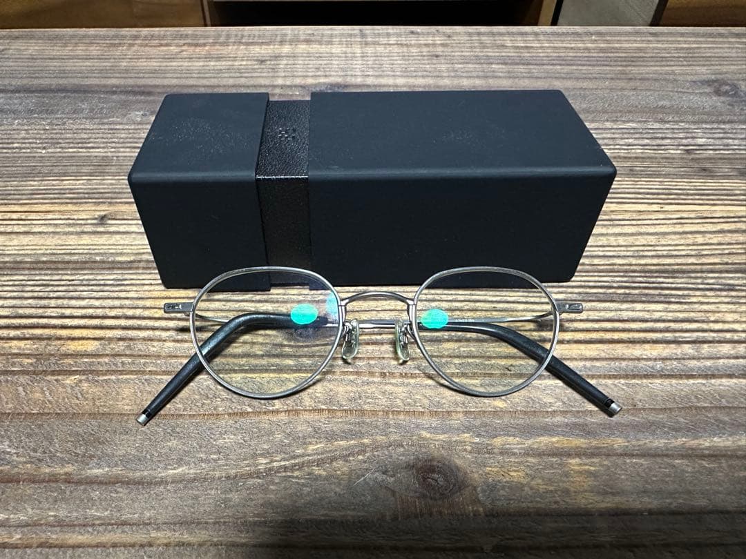 E5 eyevan M5 ST ST メガネフレーム シルバー ケースEYEVAN