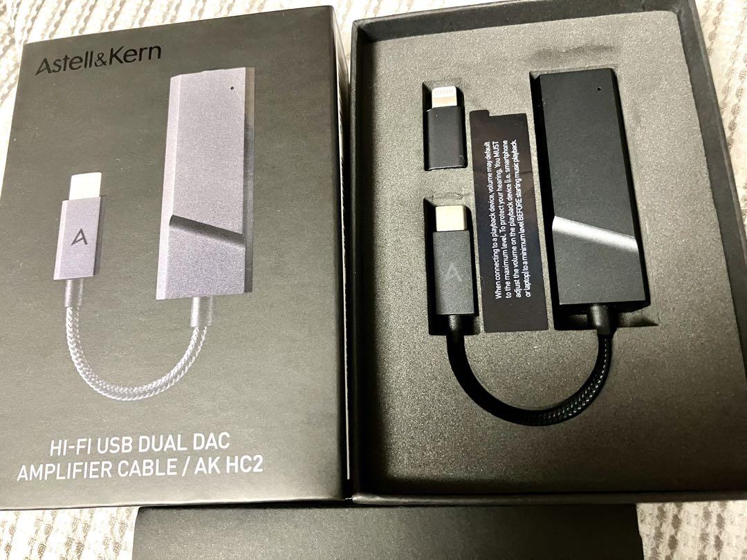 Astell&Kern AK HC2 4.4mm ポータブルDAC(ブラック)