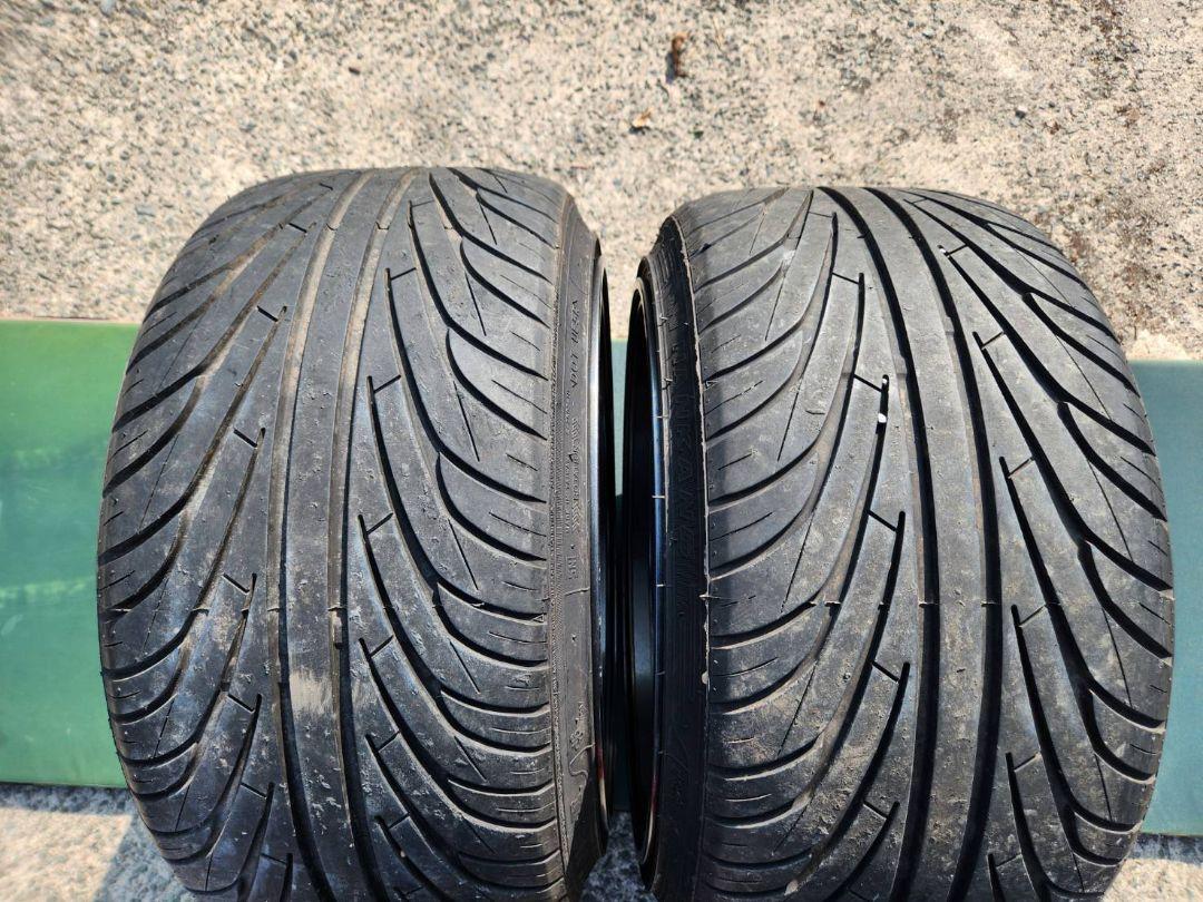 AME TRACER GT−V ホイール2本セット　ENKEI　①