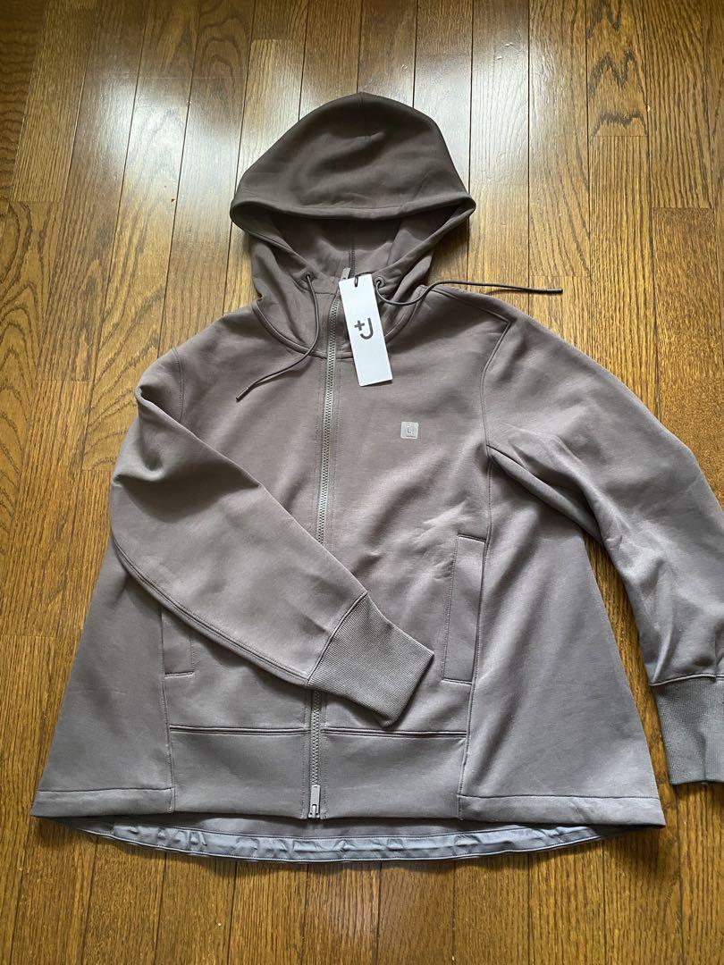 高質で安価 新品⭐︎ユニクロ +J⭐︎ドライスウェット フルジップパーカー トップス