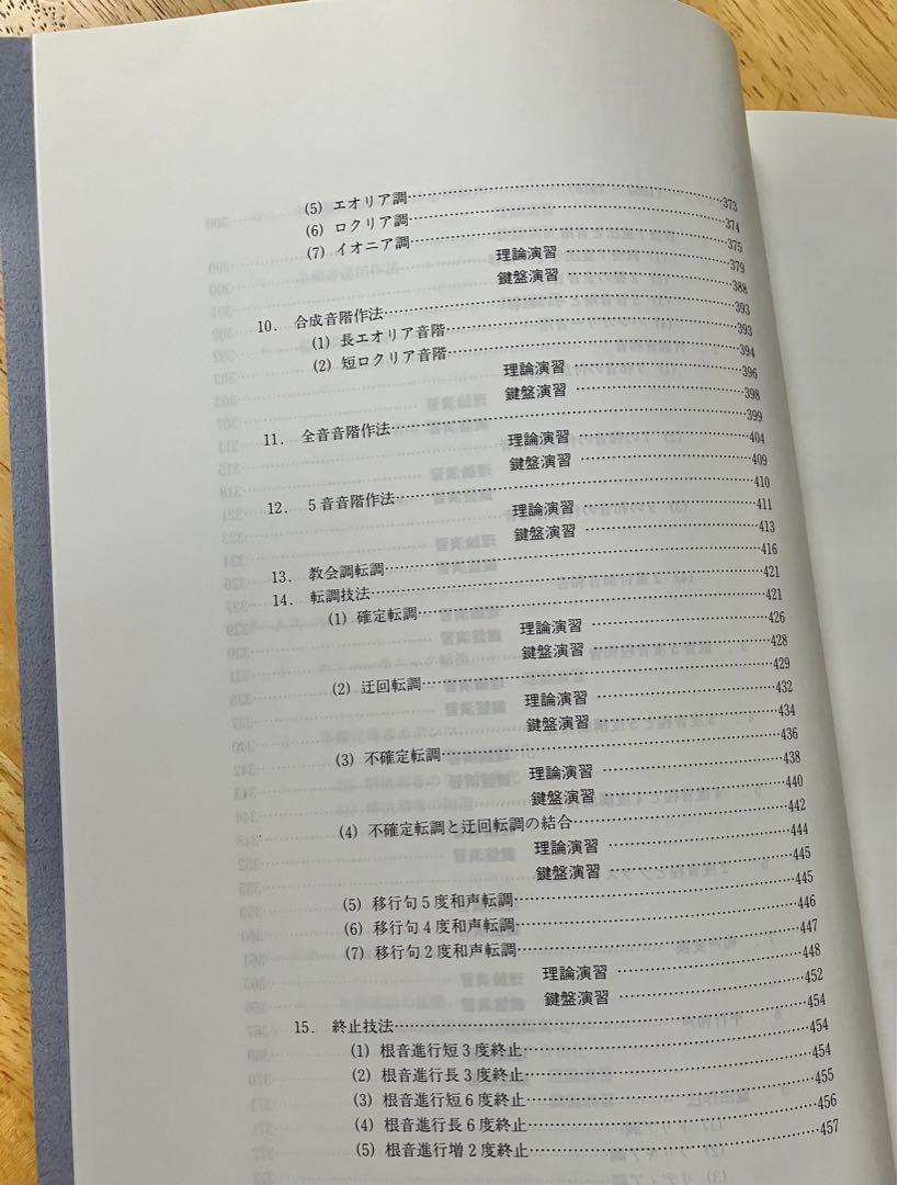 絶版『大作曲家11人の和声法』　下巻　/中村隆一　著　〜送料込み・匿名〜