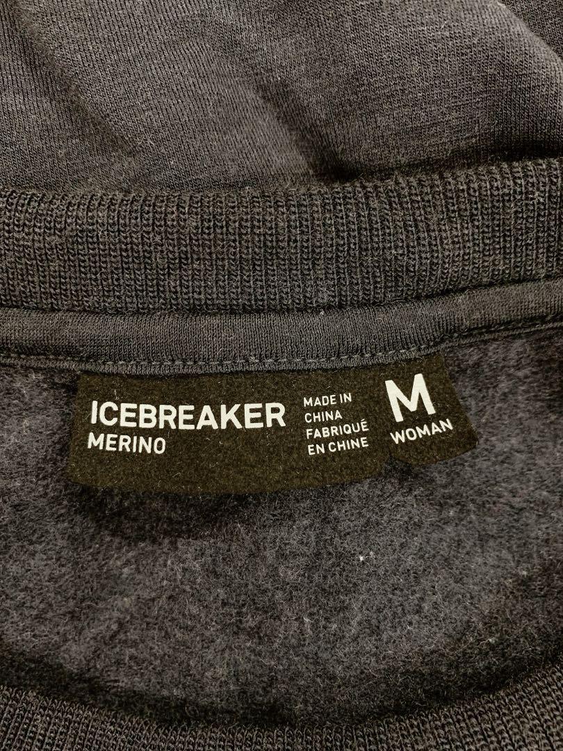Icebreaker REAL FLEECES スウェット 長袖 シャツ　M