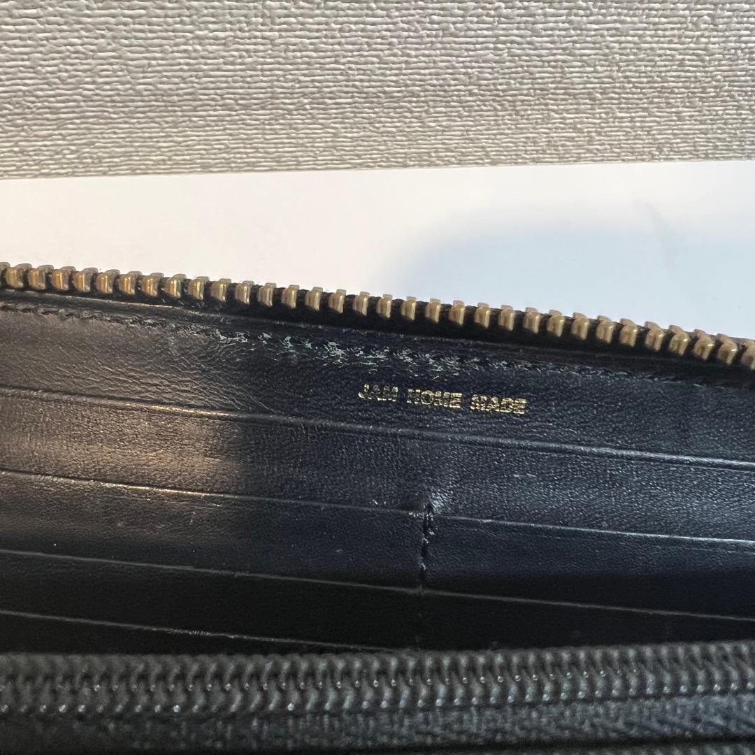 【zeema】 ラウンドジップレザーウォレット長財布