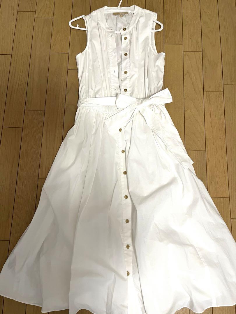 タグ付き　新品　マイケルコース　ロングシャツワンピース