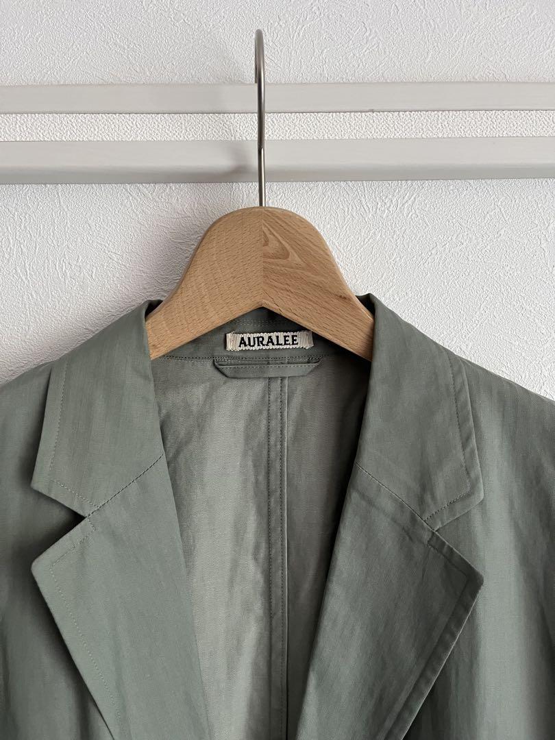 ジャケット・アウター auralee WASHED FINX HERRINGBONE JACKET