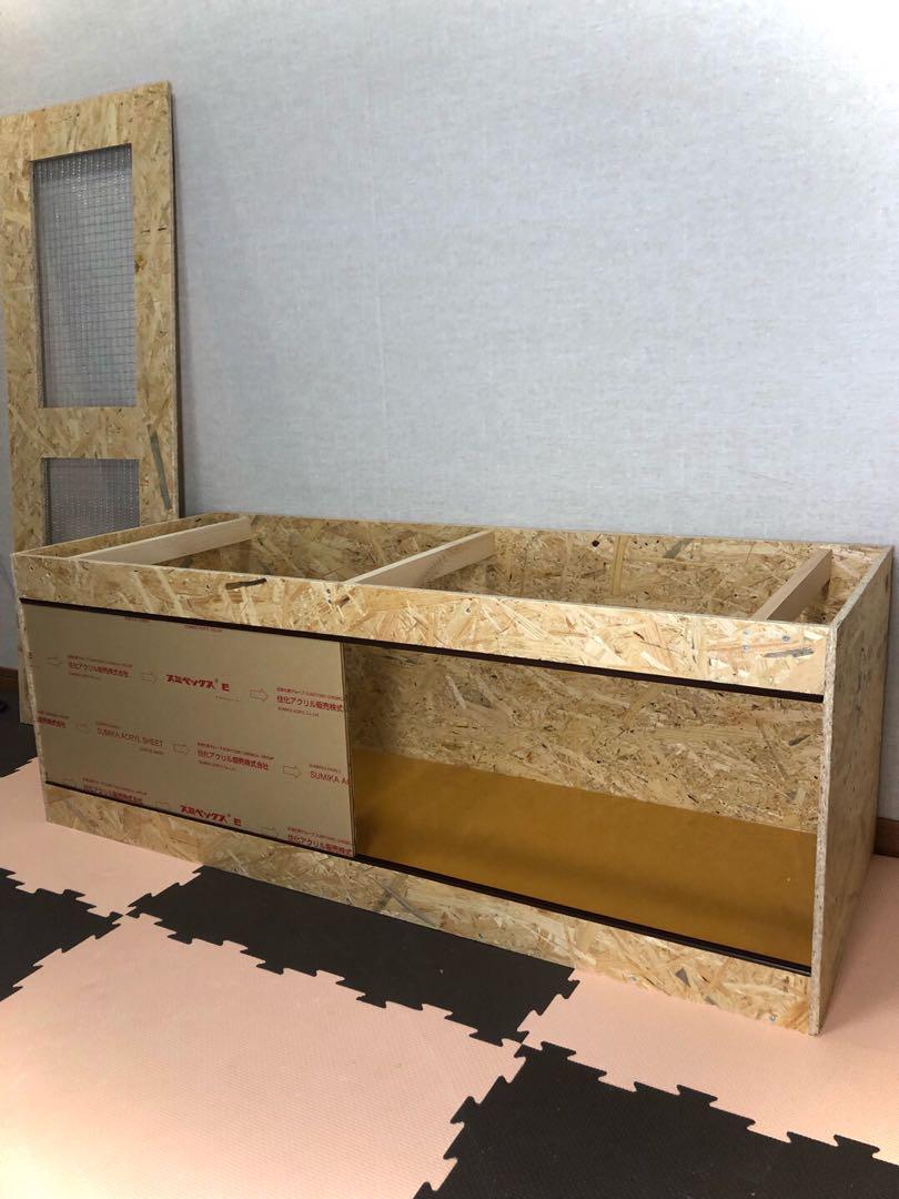 シノブリ様専用 爬虫類木製ケージ 手作り爬虫類木製ゲージ 画像4