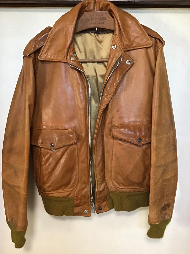 ホットなアイテム、ホットな節約 Schott レザージャケット サイズ40 ビンテージ ジャケット・アウター